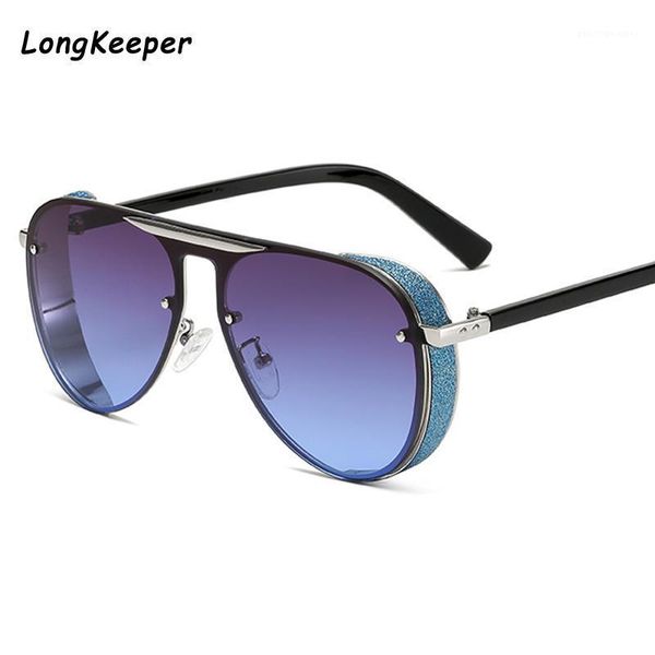 steampunk sunglasses ladies women fashion brand designer metal shining pilot sun glasses male oversized goggle shades oculos, White;black
steampunk sunglasses ladies women fashion brand designer metal shining pilot sun glasses male oversized goggle shades oculos, White;black
