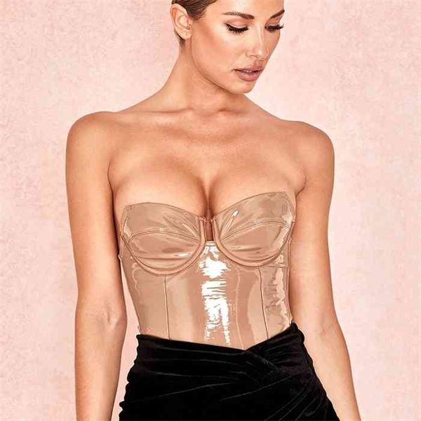 pu leather backless bodycon playsuit black strapless rompers womens jumpsuit night club party overalls red bodysuits, Black;white
pu leather backless bodycon playsuit black strapless rompers womens jumpsuit night club party overalls red bodysuits, Black;white