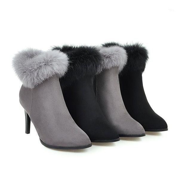 boots brand women's shoes round toe zipper -women winter footwear fashion large size pointy mid calf autumn rubber1 xz1u, Black
boots brand women's shoes round toe zipper -women winter footwear fashion large size pointy mid calf autumn rubber1 xz1u, Black