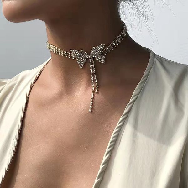 wholesale n7612 punk cuban big butterfly pendant necklace full rhinestone gold color choker thick chain necklace women jewelry, Silver
wholesale n7612 punk cuban big butterfly pendant necklace full rhinestone gold color choker thick chain necklace women jewelry, Silver