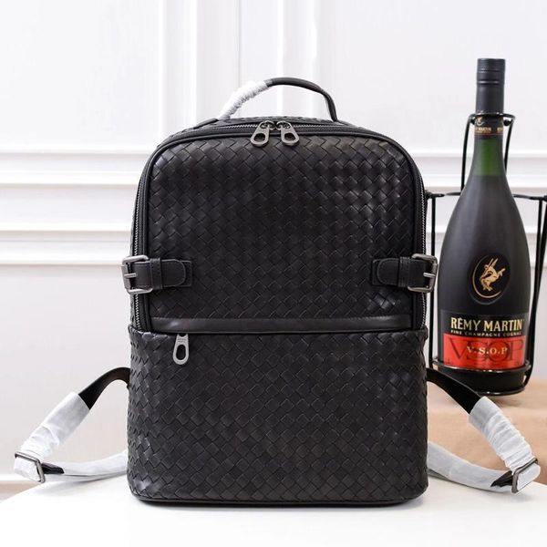 backpack men cowhide genuine leather woven large capacity fashion casual travel bag luxury designer laptop
backpack men cowhide genuine leather woven large capacity fashion casual travel bag luxury designer laptop