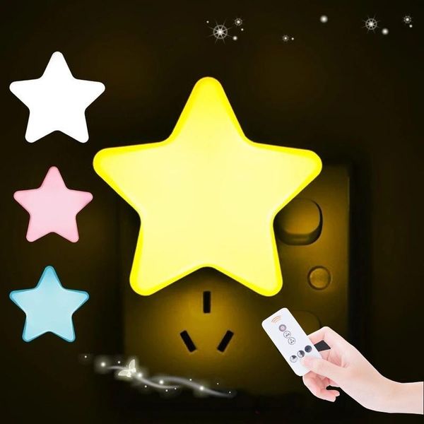 night lights 4colors led eye protection star-shaped remote control light the dimmable home bedroom children's present
night lights 4colors led eye protection star-shaped remote control light the dimmable home bedroom children's present