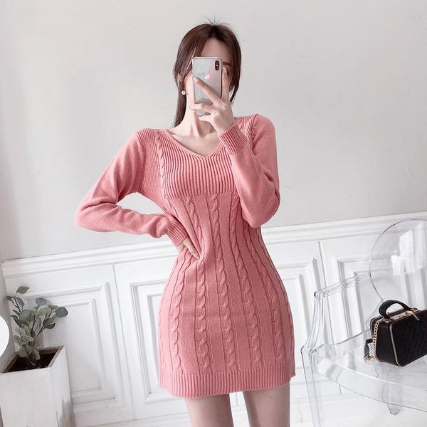 full sleeve women dress spring knitting v-neck dresses cold powder 5362 casual, Black;gray
full sleeve women dress spring knitting v-neck dresses cold powder 5362 casual, Black;gray