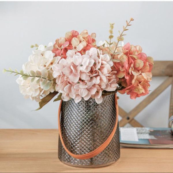 decorative flowers & wreaths 1 branch artificial silk rose fake hydrangea for home wedding party valentines day decor
decorative flowers & wreaths 1 branch artificial silk rose fake hydrangea for home wedding party valentines day decor