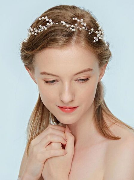 bridal pearls silver headband wedding and bride hairpiece for evening party vintgae hair vine bridal hair accessories
bridal pearls silver headband wedding and bride hairpiece for evening party vintgae hair vine bridal hair accessories