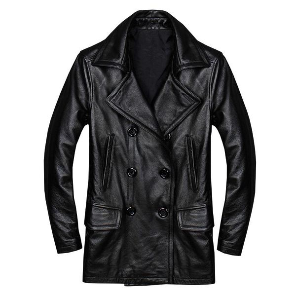 men's leather & faux 2021 black men long casual jacket xxxxxl double breasted genuine cowhide russian classic slim fit coat
men's leather & faux 2021 black men long casual jacket xxxxxl double breasted genuine cowhide russian classic slim fit coat