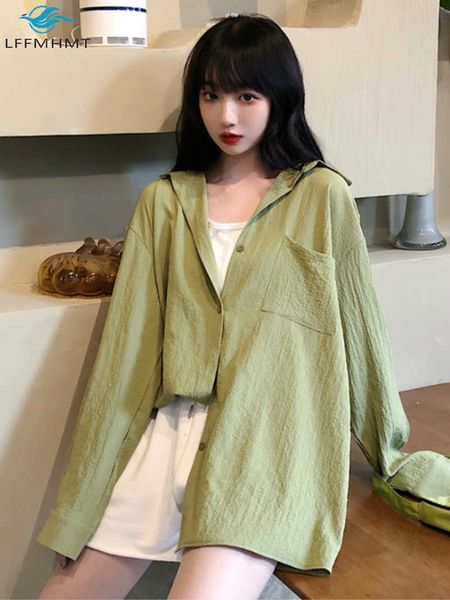 women's blouses & shirts women spring fall long sleeve solid color office lady turn down collar oversize casual blouse n9kr, White
women's blouses & shirts women spring fall long sleeve solid color office lady turn down collar oversize casual blouse n9kr, White