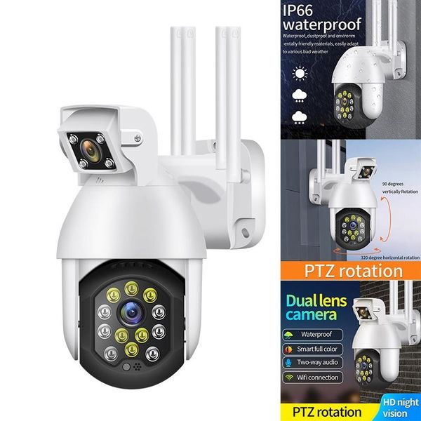 dual lens ip camera cctv security wireless outdoor waterproof home ptz ir wifi cameras
dual lens ip camera cctv security wireless outdoor waterproof home ptz ir wifi cameras