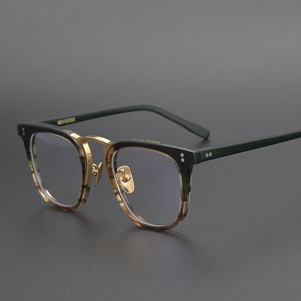 fashion sunglasses frames retro acetate glasses pure titanium beam art men women optical computer 50108, Black
fashion sunglasses frames retro acetate glasses pure titanium beam art men women optical computer 50108, Black