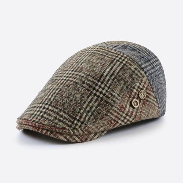 sboy cap men women octagonal woolen male tweed panel plaid british style brand vintage flat beret gorras berets, Blue;gray
sboy cap men women octagonal woolen male tweed panel plaid british style brand vintage flat beret gorras berets, Blue;gray