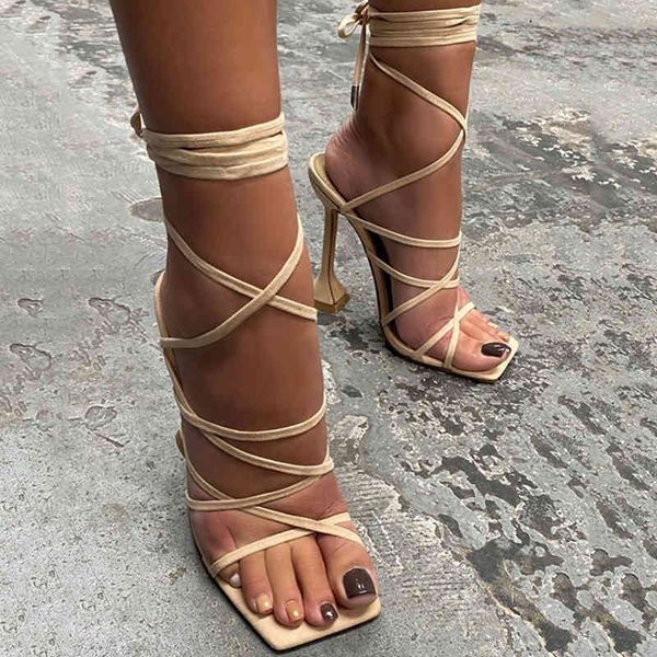 slippers summer lace up women sandals square toe spike heel cross tied party shoes high heels pumps big size 35-41 480z, Black
slippers summer lace up women sandals square toe spike heel cross tied party shoes high heels pumps big size 35-41 480z, Black