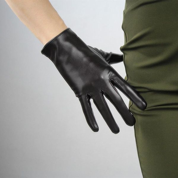 five fingers gloves winter velvet black goatskin genuine leather women' for sports cycling nonslip windproof cold warm driving mittens, Blue;gray
five fingers gloves winter velvet black goatskin genuine leather women' for sports cycling nonslip windproof cold warm driving mittens, Blue;gray