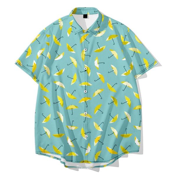 men's casual shirts 2021 short sleeve lapel shirt large size umbrella 3d printed with pockets, White;black
men's casual shirts 2021 short sleeve lapel shirt large size umbrella 3d printed with pockets, White;black