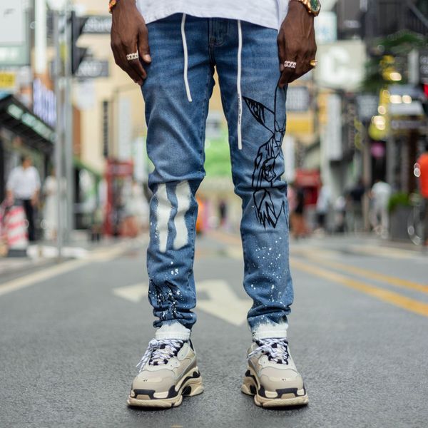 american high street brand off hand-painted graffiti ink dot washed man pants streetwear mens jeans trousers mens clothing, Blue
american high street brand off hand-painted graffiti ink dot washed man pants streetwear mens jeans trousers mens clothing, Blue