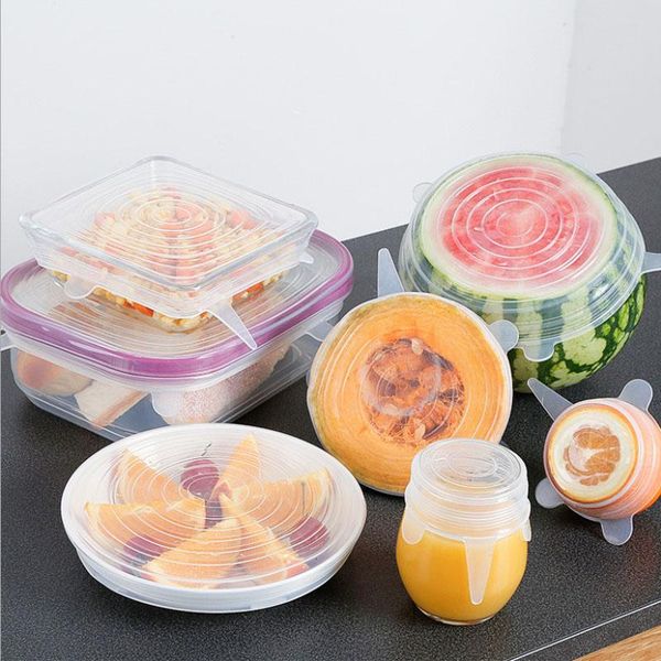 kitchen storage & organization 6pcs/set silicone stretch lids reusable airtight wrap covers keeping fresh seal bowl stretchy cover cook
kitchen storage & organization 6pcs/set silicone stretch lids reusable airtight wrap covers keeping fresh seal bowl stretchy cover cook