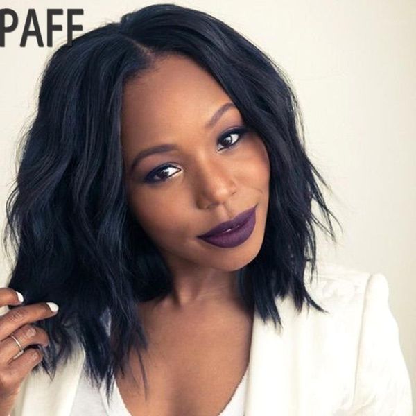 short bob lace front human hair wigs brazilian remy natural wave wig with pre plucked hairline baby1, Black
short bob lace front human hair wigs brazilian remy natural wave wig with pre plucked hairline baby1, Black