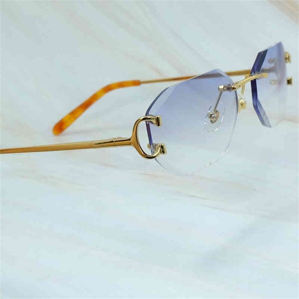70% off clearance online diamond cut sunglasses men rimless wire sun glasses driving shades eyewear trending product, White;black
70% off clearance online diamond cut sunglasses men rimless wire sun glasses driving shades eyewear trending product, White;black