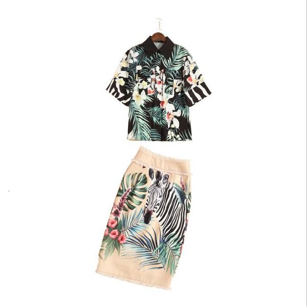 dress european and american women's clothes spring style short-sleeved printed shirt zebra print skirt fashion suits 0ts5, White
dress european and american women's clothes spring style short-sleeved printed shirt zebra print skirt fashion suits 0ts5, White