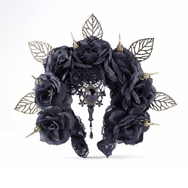 other event & party supplies handmade girls queen head wreath vintage gothic black crown roses tiara headband halloween masquerade cosplay a
other event & party supplies handmade girls queen head wreath vintage gothic black crown roses tiara headband halloween masquerade cosplay a