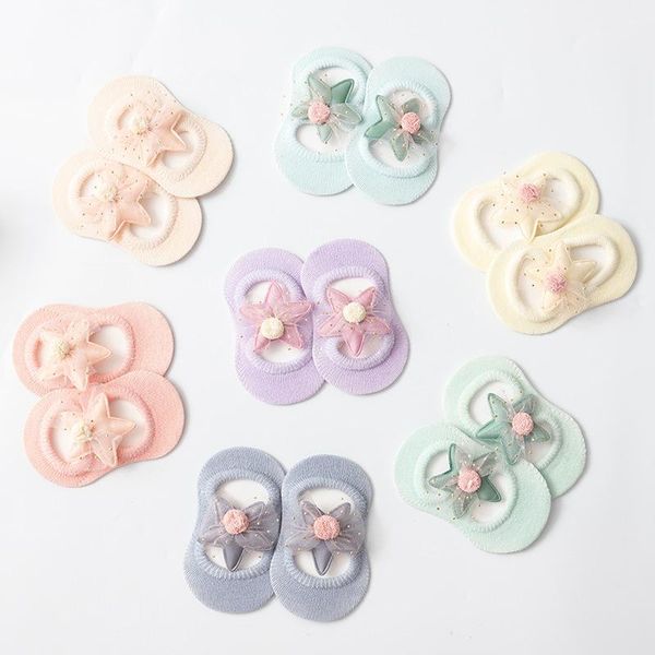 socks 0-2y baby cute star flower anti-slip floor for infant toddler summer spring cotton elastic girls boys, Pink;yellow
socks 0-2y baby cute star flower anti-slip floor for infant toddler summer spring cotton elastic girls boys, Pink;yellow