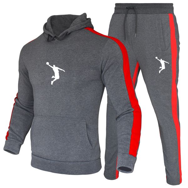 men's set casual autumn new hoodies + pants tracksuit sportswear long hooded with zipper sweatshirts set harajuku male clothes, Gray
men's set casual autumn new hoodies + pants tracksuit sportswear long hooded with zipper sweatshirts set harajuku male clothes, Gray