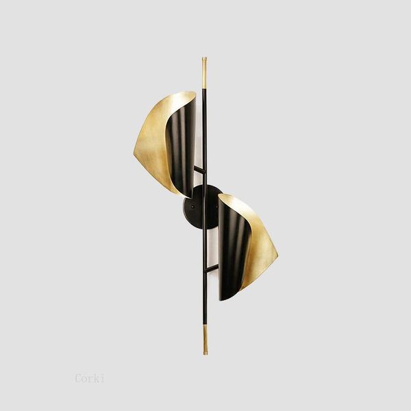 wall lamp postmodern black gold dawn light luxury living room study sample decoration lighting fixtures
wall lamp postmodern black gold dawn light luxury living room study sample decoration lighting fixtures