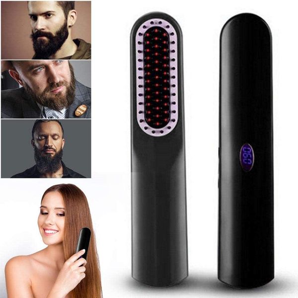 beard straightener brush for men usb hair care styler iron cutting edge ionic beard straightening comb hair straightener brush, Silver
beard straightener brush for men usb hair care styler iron cutting edge ionic beard straightening comb hair straightener brush, Silver