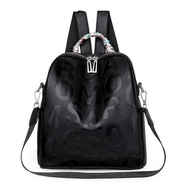 backpack letter embossing ladies korean travel fashion pu leather school bag 
backpack letter embossing ladies korean travel fashion pu leather school bag