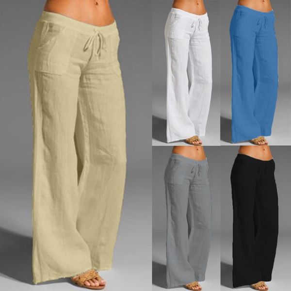 women's pants & capris oversized wide leg 2021 autumn women vintage cotton linen fashion long trouser casual elastic waist solid pantal, Black;white
women's pants & capris oversized wide leg 2021 autumn women vintage cotton linen fashion long trouser casual elastic waist solid pantal, Black;white