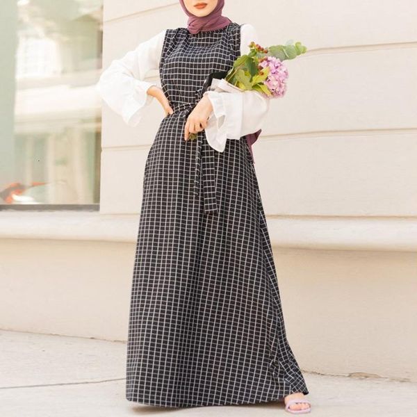 women's blouses & shirts crew neck suspender overalls long dress zanzea women muslim dubai retro sleeveless printed robe casual ab, White
women's blouses & shirts crew neck suspender overalls long dress zanzea women muslim dubai retro sleeveless printed robe casual ab, White