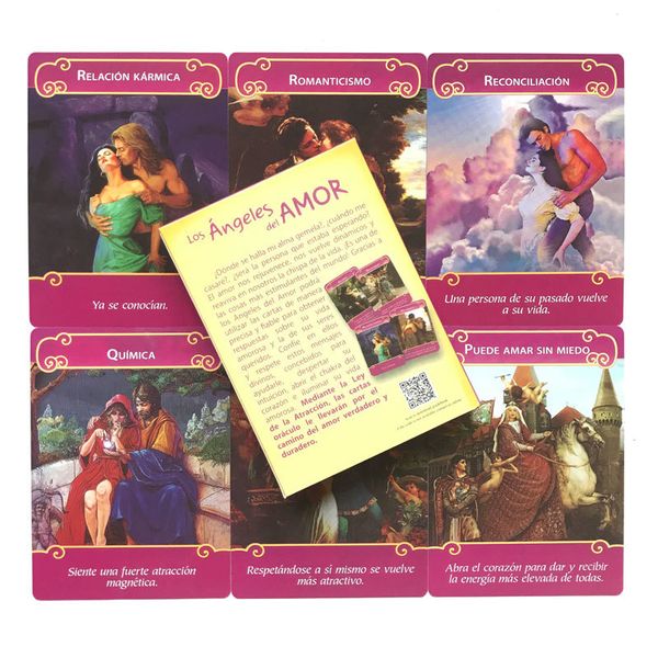 44card spanishromance angels tarot oracles cards for fate divination board game and a variety of options games individual black friday m0vx
44card spanishromance angels tarot oracles cards for fate divination board game and a variety of options games individual black friday m0vx