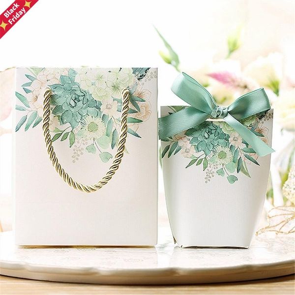 green floral printing candy box gift hand bags with packaging for jewelry christmas regalo pouches wrap 
green floral printing candy box gift hand bags with packaging for jewelry christmas regalo pouches wrap