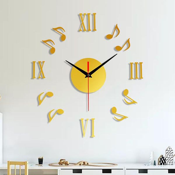 music note wall clock acrylic unique quartz mute decorative modern design diy self-adhesive mirror effect stickers clocks
music note wall clock acrylic unique quartz mute decorative modern design diy self-adhesive mirror effect stickers clocks