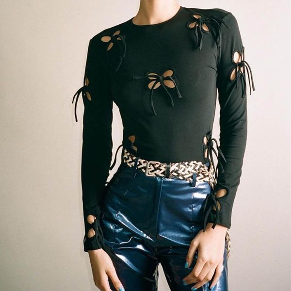 women's t-shirt hollow out butterfly lace-up t-shirts women black long sleeve slim goblincore aesthetic punk grunge party clubwear, White
women's t-shirt hollow out butterfly lace-up t-shirts women black long sleeve slim goblincore aesthetic punk grunge party clubwear, White