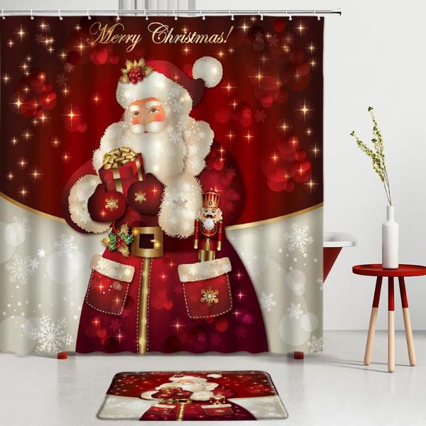 shower curtains merry christmas set santa claus red gift bath mats bathroom rugs entrance door room decoration carpets
shower curtains merry christmas set santa claus red gift bath mats bathroom rugs entrance door room decoration carpets