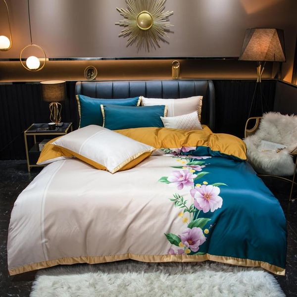 bedding sets 2021 products printed washed silk luxury set king size 4pieces quilt/duvet cover bedsheet pillowcase
bedding sets 2021 products printed washed silk luxury set king size 4pieces quilt/duvet cover bedsheet pillowcase