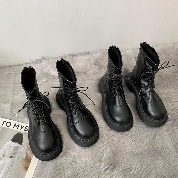 boots thick-soled female british style autumn and winter 2021 student short handsome motorcycle, Black
boots thick-soled female british style autumn and winter 2021 student short handsome motorcycle, Black