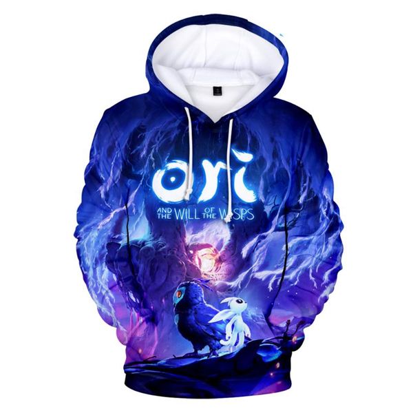 men's hoodies & sweatshirts anime ori and the wisps hooded women's oversized pullovers fashion casual children's clothing, Black
men's hoodies & sweatshirts anime ori and the wisps hooded women's oversized pullovers fashion casual children's clothing, Black