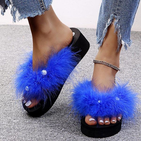 arrival girls luxury fluffy fur slippers ladies indoor furry thick bottom flip flops women amazing slides, Black
arrival girls luxury fluffy fur slippers ladies indoor furry thick bottom flip flops women amazing slides, Black