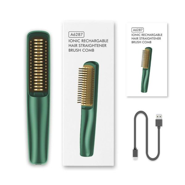 electric hair brushes wirelesshair curler hairstraightener 2 in 1 professional comb anti-perm straight brush ceramicelectric smart tool
electric hair brushes wirelesshair curler hairstraightener 2 in 1 professional comb anti-perm straight brush ceramicelectric smart tool