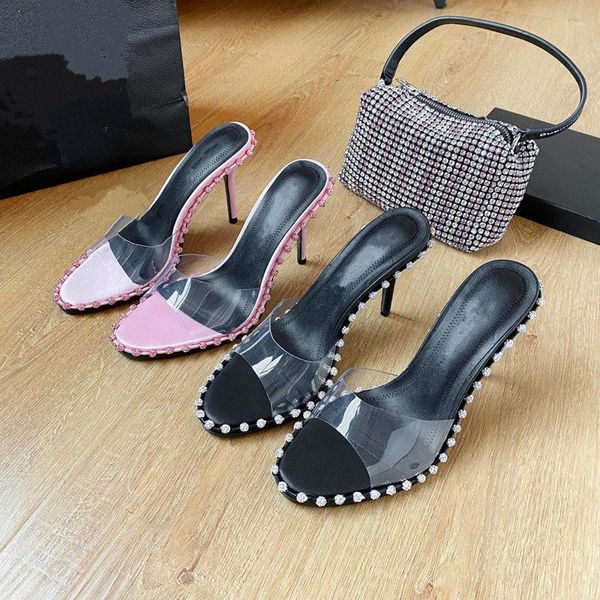 sandals casual designer fashion women shoes real leather black studded spikes pvc clear high heels sandalias de las mujeres mujer 2021
sandals casual designer fashion women shoes real leather black studded spikes pvc clear high heels sandalias de las mujeres mujer 2021