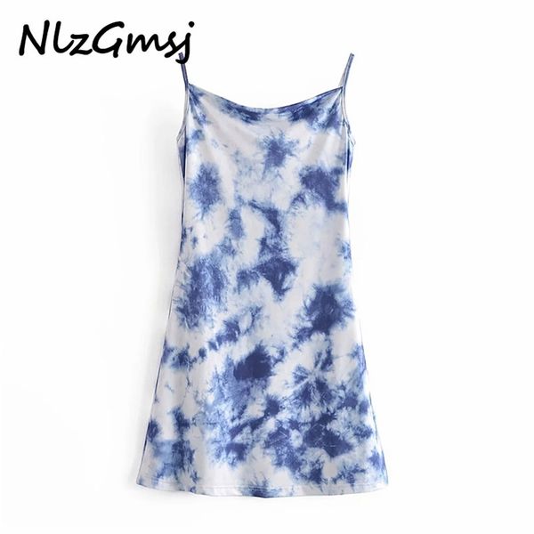 dres swinging collar summer fashion ladies female tie dye mini sling 06 210628, Black;gray
dres swinging collar summer fashion ladies female tie dye mini sling 06 210628, Black;gray