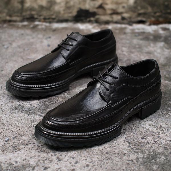 dress shoes mens platform formal genuine leather men elegant thick sole lace up black wedding official for
dress shoes mens platform formal genuine leather men elegant thick sole lace up black wedding official for