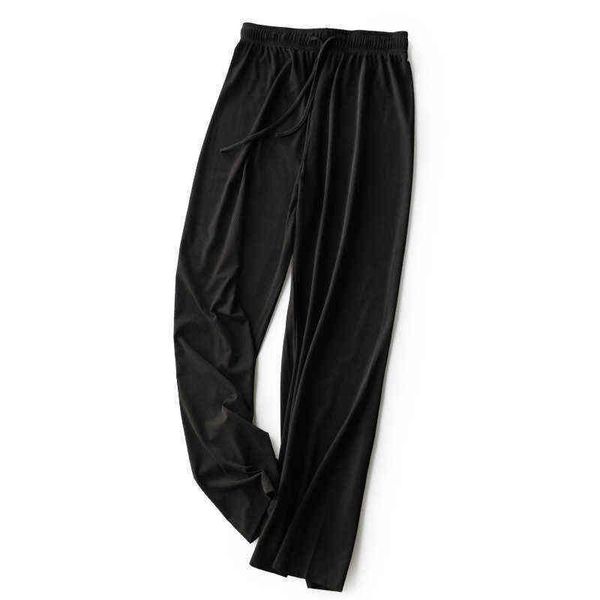 thin korean wide leg pants women's loose bai with high waist elastic belt 2021 spring and summer leisure straight, Black;white
thin korean wide leg pants women's loose bai with high waist elastic belt 2021 spring and summer leisure straight, Black;white