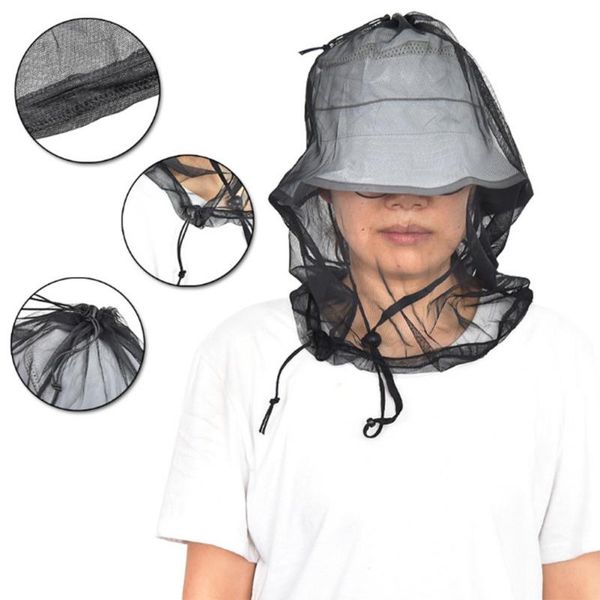 outdoor survival anti mosquito bug bee insect mesh hat head face protect net cover travel camping protector breathable anti-sun hats, Black;white
outdoor survival anti mosquito bug bee insect mesh hat head face protect net cover travel camping protector breathable anti-sun hats, Black;white