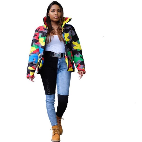 women's down & parkas camo print winter jacket women festival warm parka bubble coat thick couple wear crop er 4xl t200114, Black
women's down & parkas camo print winter jacket women festival warm parka bubble coat thick couple wear crop er 4xl t200114, Black