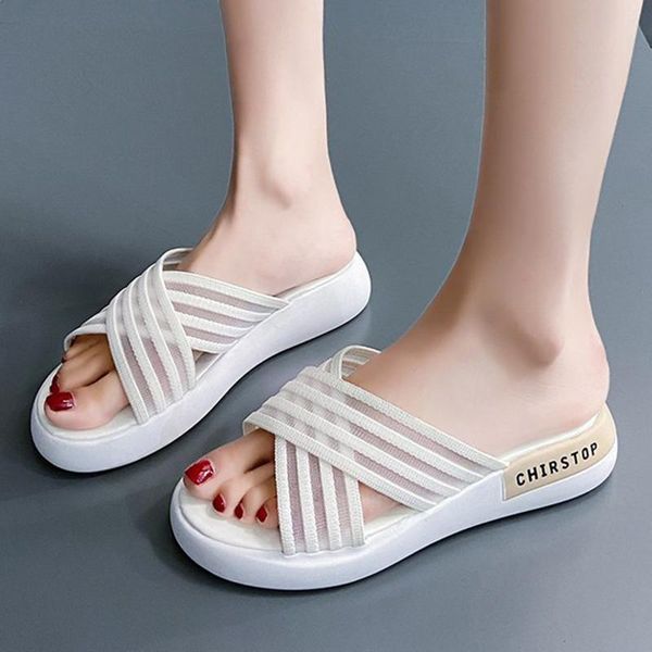 cross belt wedges platform women's sandal women flat slippers beach sandals breathable non-slip casual flip flops outdoor shoes, Black
cross belt wedges platform women's sandal women flat slippers beach sandals breathable non-slip casual flip flops outdoor shoes, Black