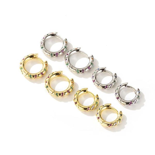 hoop & huggie 2021 fashion multi color cubic zircon earrings for women 13mm 15mm small round circle hoops solid tiny, Golden;silver
hoop & huggie 2021 fashion multi color cubic zircon earrings for women 13mm 15mm small round circle hoops solid tiny, Golden;silver