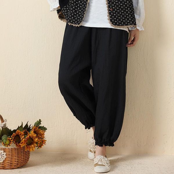 women's pants & capris japanese mori girl harajuku embroidered lantern for women loose thickened cotton and linen bloomers autumn winte, Black;white
women's pants & capris japanese mori girl harajuku embroidered lantern for women loose thickened cotton and linen bloomers autumn winte, Black;white