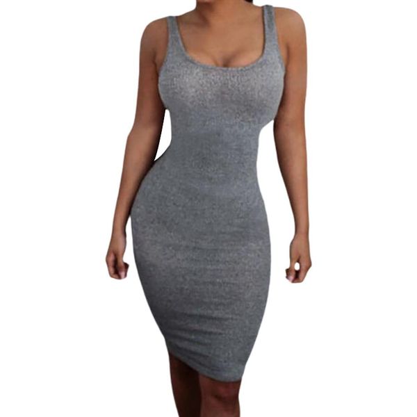 women mini dress low-cut sleeveless backless party club knee-length bodycon tank dress women clothing, White;black
women mini dress low-cut sleeveless backless party club knee-length bodycon tank dress women clothing, White;black